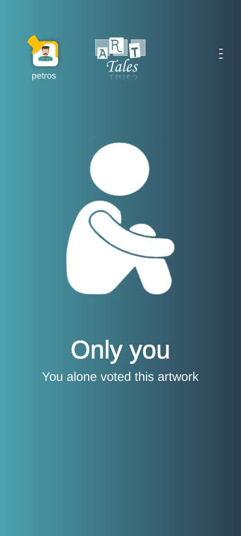 Voter alone